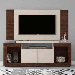 casacraft from pepperfry Composition TV Unit in Havana & Off White Finish for TVs up to 60"-picture-22