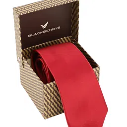 Blackberrys Men Red & Black Broad Tie-image-25