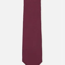 Van Heusen Men Maroon Woven Design Broad Tie-picture-26