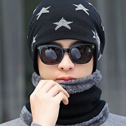 Alexvyan Men Self Design Beanie-image-37