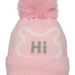 KID-O-WORLD Girls Self Design Woollen Beanie-image-50