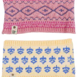 Bharatasya Pack Of 2  Printed Sports Cotton Head Wrap-image-2