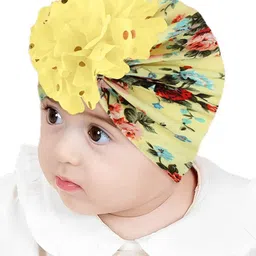 SYGA Kids Floral Printed Pure Cotton Beanie-picture-46