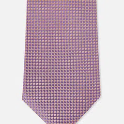 Louis Philippe Men Woven Design Silk Skinny Tie-picture-15