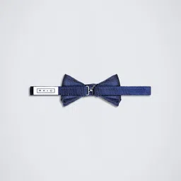 CHOKORE Men Blue Woven Design Bow Tie-picture-30