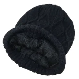 Gajraj Self Design Wool Beanie image 2
