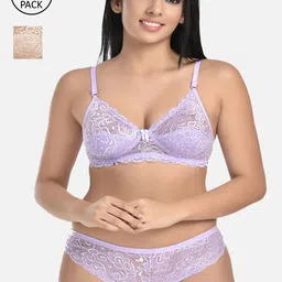 StyFun Women Pack of 2 Lace Lingerie Set-image-15