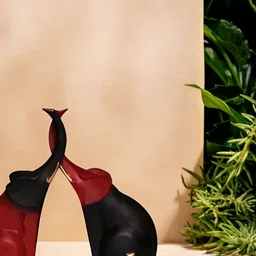 BECKON VENTURE Red & Black Medium Figurine Showpiece-picture-44
