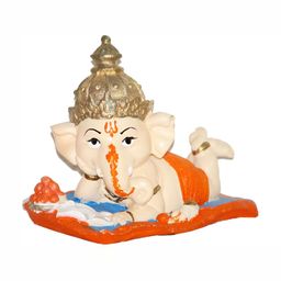 BECKON VENTURE Red & Beige Religious Idol Showpiece-image-30