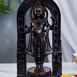 DecorTwist Black Religious Idol Showpiece-picture-28