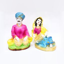 GW CREATIONS Multicoloured Figurine Showpiece-image-80