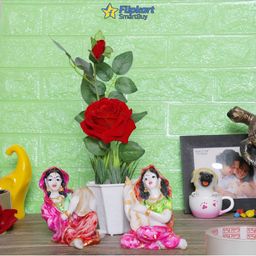 GW CREATIONS Multicoloured Figurine Showpiece-image-85