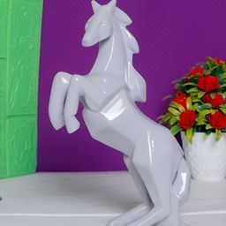 GW CREATIONS Grey Textured Birds & Animals Showpiece-image-16