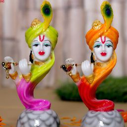 GW CREATIONS Multicoloured Figurine Showpiece-image-91