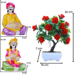 GW CREATIONS Multicoloured Figurine Showpiece-image-65