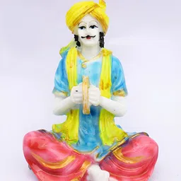 GW CREATIONS white Marble Figurine Showpieces-28