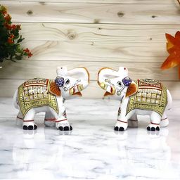 HANDICRAFTS PARADISE Multicoloured Figurine Showpiece-image-56