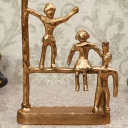 Decor de Maison Gold-Toned Medium Showpiece-image-63