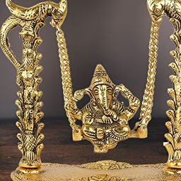 Kridaykraft Gold Toned Religious Idol Showpiece-image-101