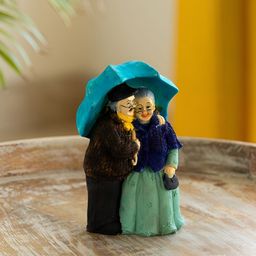 ExclusiveLane Italian Old Umbrella Couple Modern Figurine Decorative Showpiece-image-6