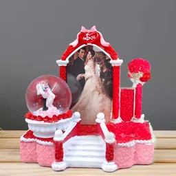 CraftVatika Red and White Large Figurine Showpiece-picture-41