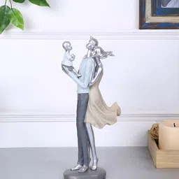 Aura Grey Hearty Parents Love Statue Showpiece-image-38