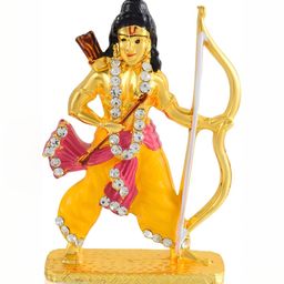 MEMOIR Yellow Brass Religious Figurine Showpiece-image-7