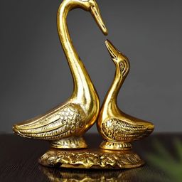 TIED RIBBONS Gold Toned Metal Showpiece-49