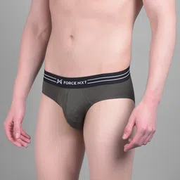 Force NXT Pack of 2 Cotton Ultrasoft Anti Microbial Basic Briefs MNFS-11-C4-5-PO2 image 3