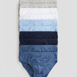H&M Boys Pack Of 10 Basic Briefs-image-48