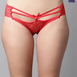 PrettyCat Pack Of 2 Self-Design Low-Rise Bikini Briefs-9