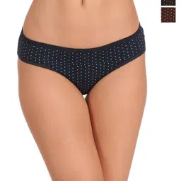 Eve's Beauty Pack Of 3 Assorted Pure Cotton Bikini Briefs-image-62