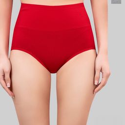 PLUMBURY Pack Of 2 High Waist Tummy Tucker Shaper Briefs-image-24