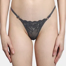 BLEEDING HEART Self Designed Low-Rise Lace Thong Brief-picture-13