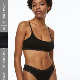 H&M Women 3-Pack Thong Briefs 1121600001-image-95