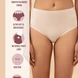 Nykd Women Bonded No VPL Full Coverage Hipster Brief- NYP210 image 2
