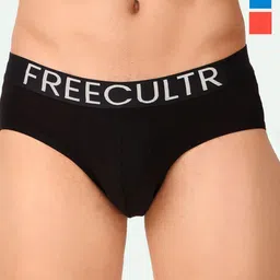 FREECULTR Pack Of 3 Anti-Odour Snug Fit Organic Cotton Basic BriefsFC-CTN-B-BLK-BRB-CRL-03-picture-56