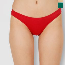 Selfcare Pack of 3 Low Rise Cotton Lycra Solid Panties Bikini Briefs Set - SN2448-image-58