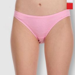 Selfcare Pack of 3 Low Rise Cotton Lycra Solid Panties Bikini Briefs Set - SN2453-image-63