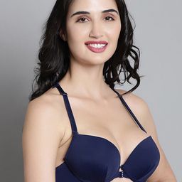 MAKCLAN Medium Coverage Underwired Lightly Padded Push-Up Bra - All Day Comfort image 2