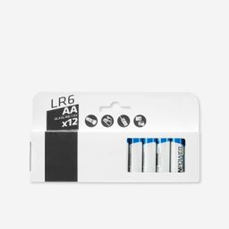 Set of 12 LR06 alkaline batteries - AA-12