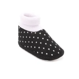 CHiU Infant Mid Top Small-Star Print Booties-image-47