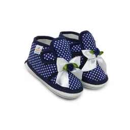 BAESD Infants Girls Polka Dots Printed Pure Cotton Booties-image-44