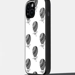 macmerise Abstract Printed Impact Resistant iPhone 14 Back Case Mobile Accessories-4