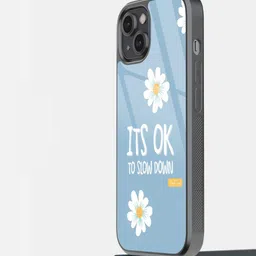 macmerise Impact Resistant Floral Printed iPhone 14 Back Case Mobile Accessories-33