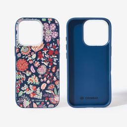 Chumbak Floral Printed iPhone 16 Pro Back Case Mobile Accessories-38