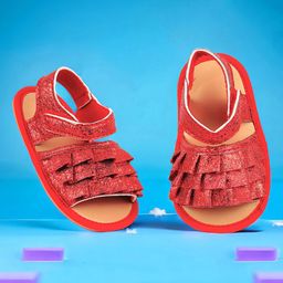 Baby Moo Kids-Girls Embellished Booties-image-49