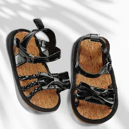 Baby Moo Kids-Girls Bow Booties-66