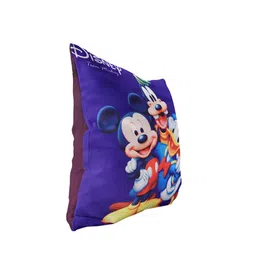 Kuber Industries Blue Set of 4 Cartoon Characters Square Cushion Covers image 3