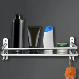 Well Set Steel Toned Stainless Steel Bathroom Caddy-12